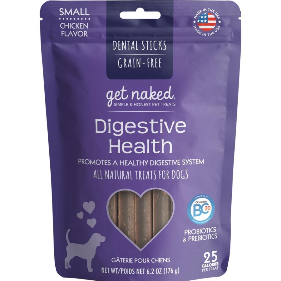 Dog N-Bone | N-Bone Get Naked Grain Free Digestive Health Dental Chew Dog Treats