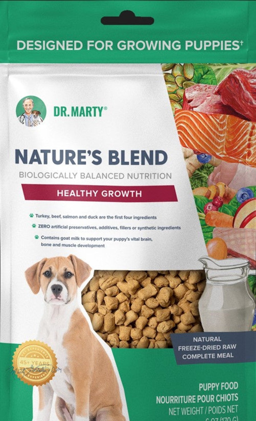 Dog Dr. Marty Freeze Dried | Dr. Marty Nature'S Blend For Puppies Freeze Dried Raw Dog Food