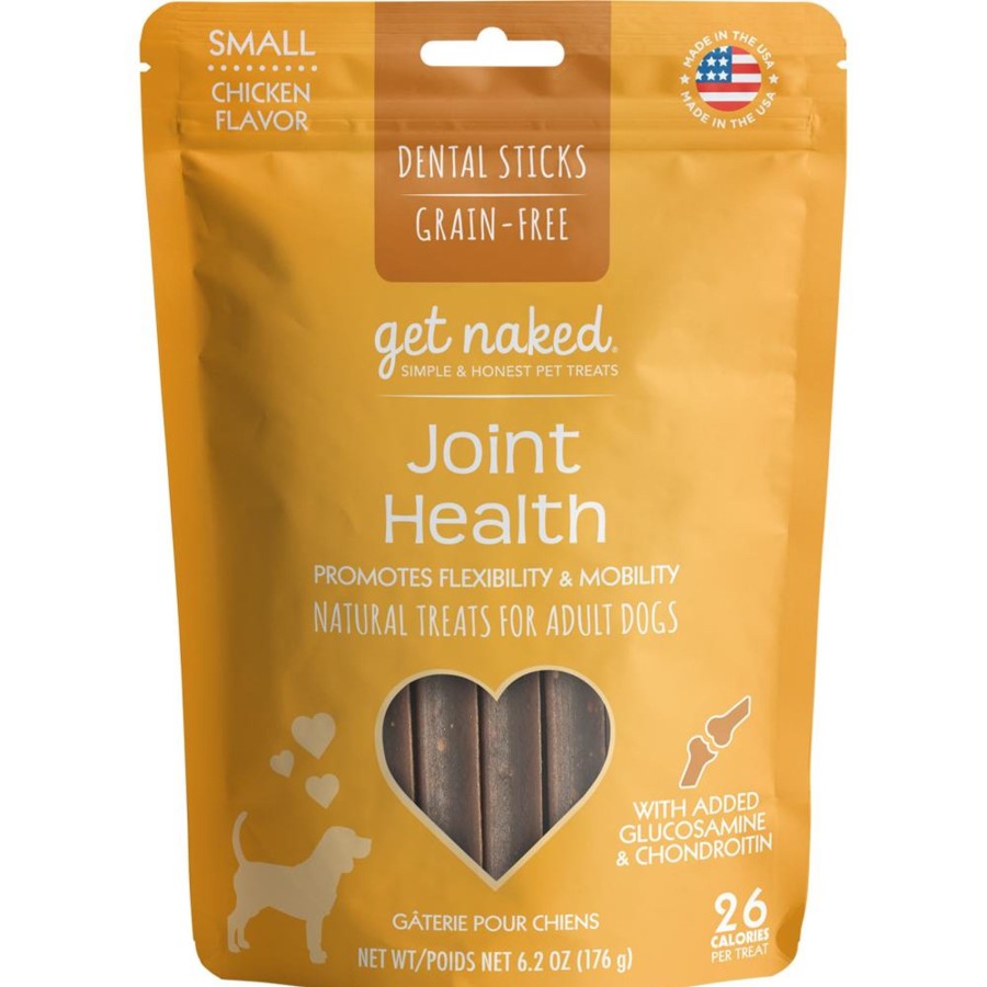 Dog N-Bone | N-Bone Get Naked Grain Free Joint Health Dental Chew Dog Treats