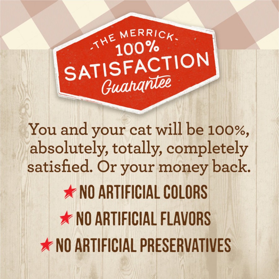 Cat Merrick Wet Food | Merrick Purrfect Bistro Salmon Pate Grain Free Canned Cat Food