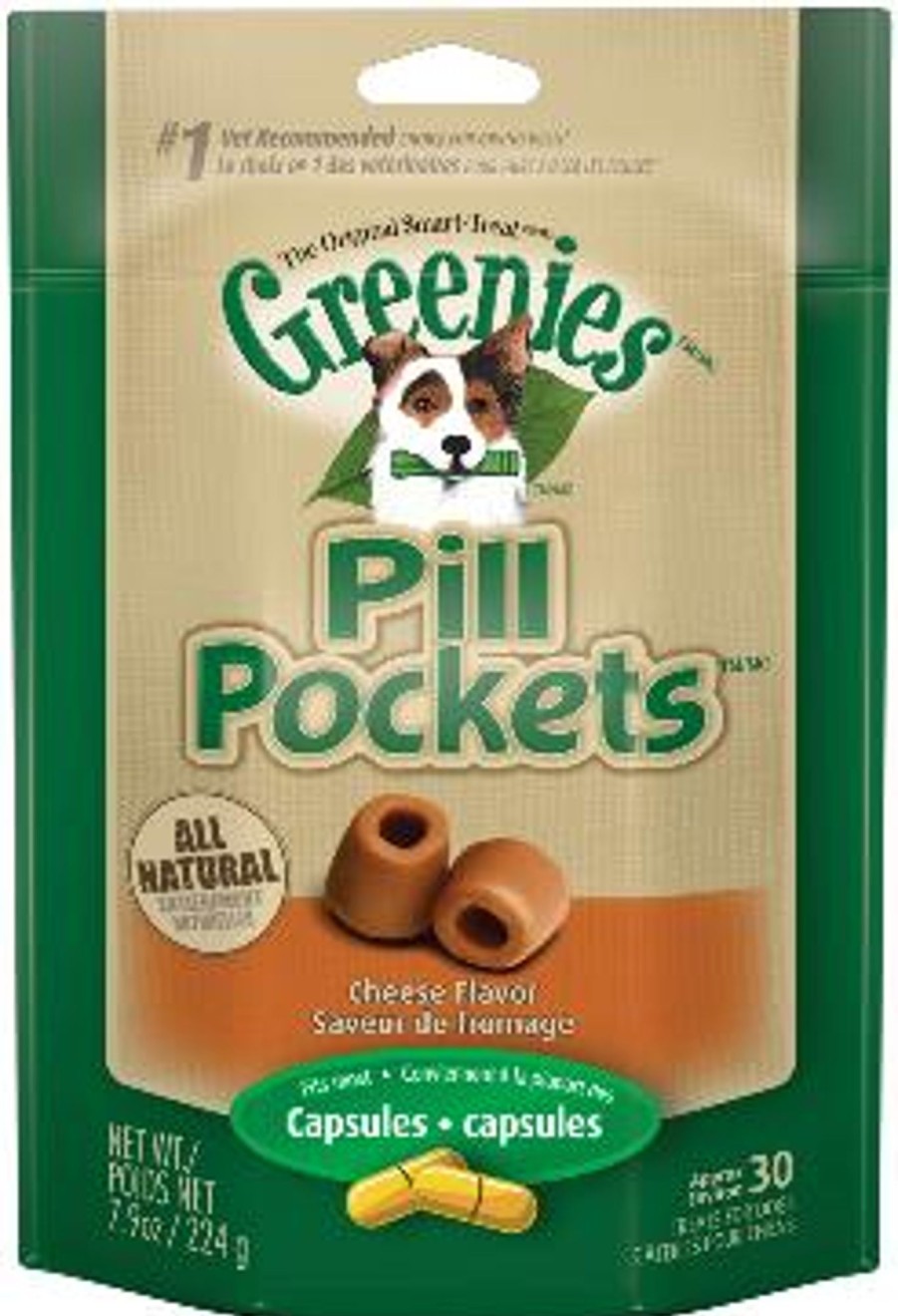 Dog Greenies | Greenies Pill Pockets Canine Cheese Flavor Dog Treats