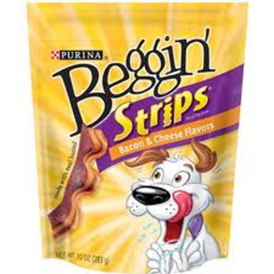 Dog Beggin Strips | Beggin Strips Bacon And Cheese Flavor Dog Treats