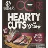 Dog Wellness Wet Food | Wellness Core Natural Grain Free Hearty Cuts Beef And Venison Canned Dog Food