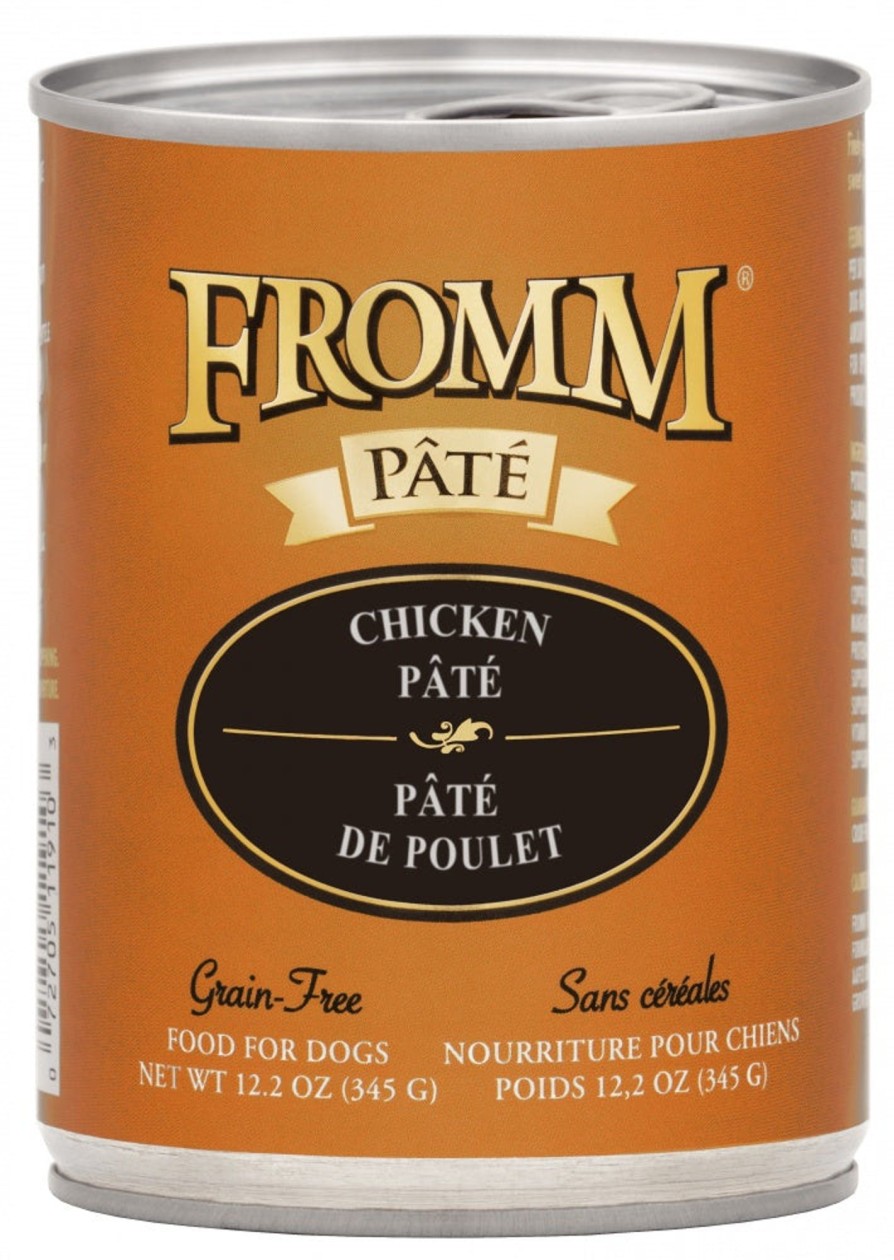 Dog Fromm Wet Food | Fromm Chicken Pate Grain Free Canned Dog Food