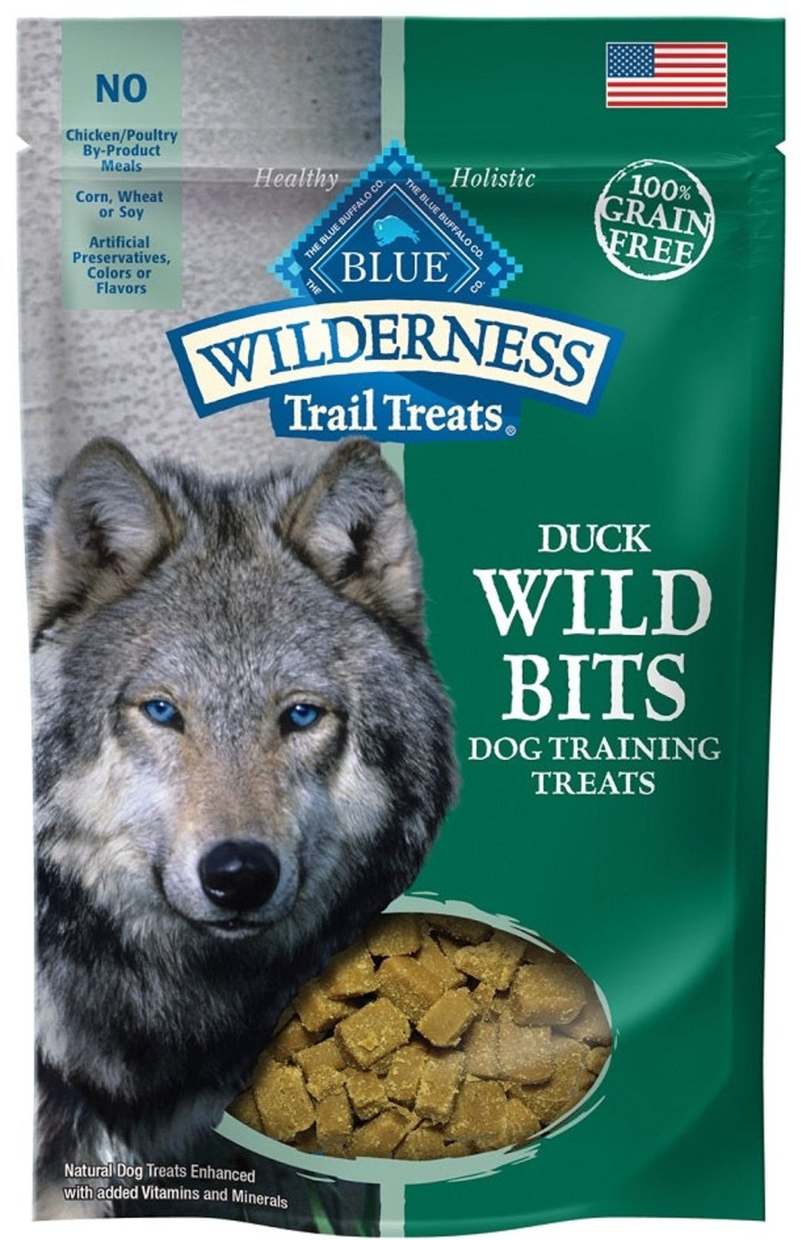 Dog Blue Buffalo | Blue Buffalo Wilderness Trail Treats Duck Wild Bits Dog Treats