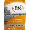 Dog NutriSource | Nutrisource Lamb Meal & Peas Formula Grain Free Dry Dog Food