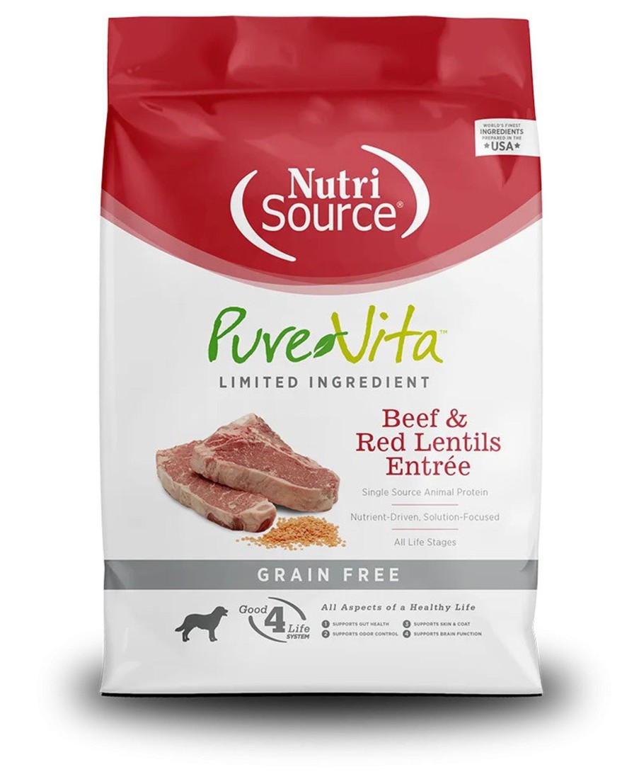 Dog PureVita | Purevita Grain Free Beef & Red Lentils Dry Dog Food