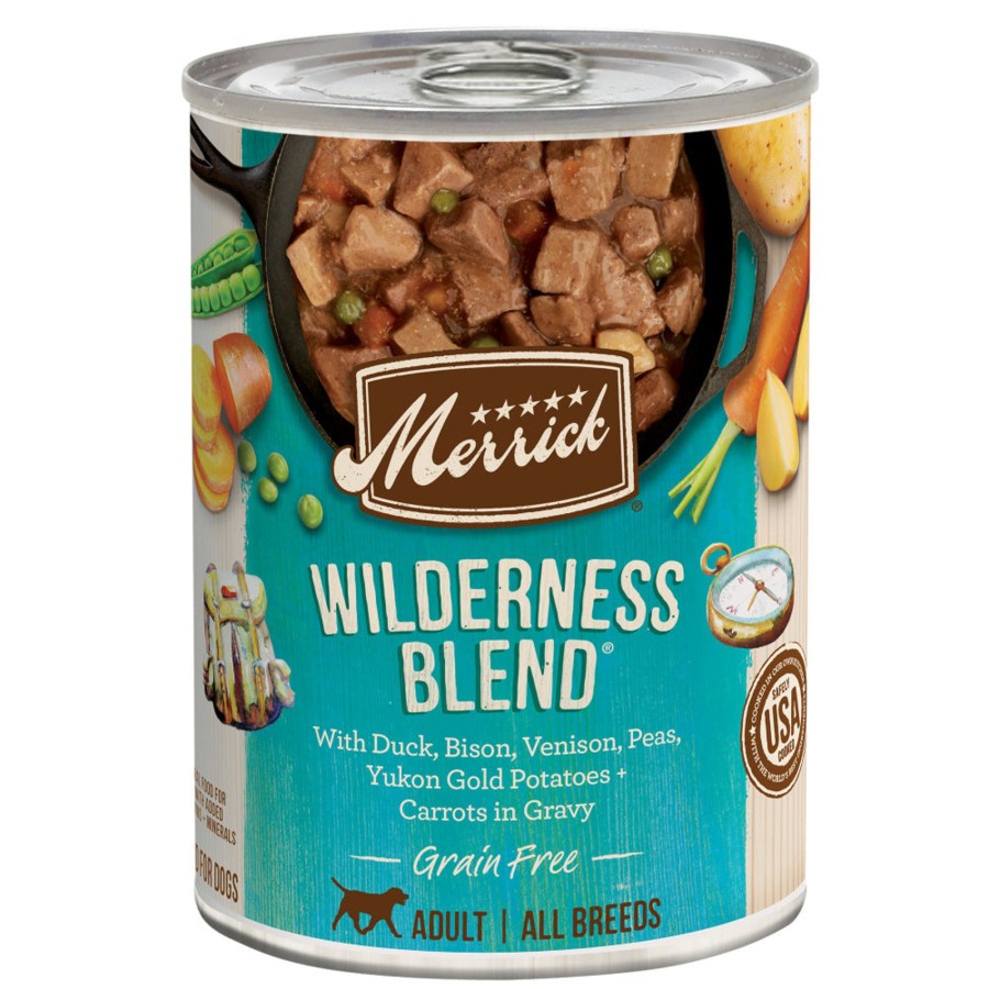 Dog Merrick | Merrick Grain Free Wilderness Blend Canned Dog Food