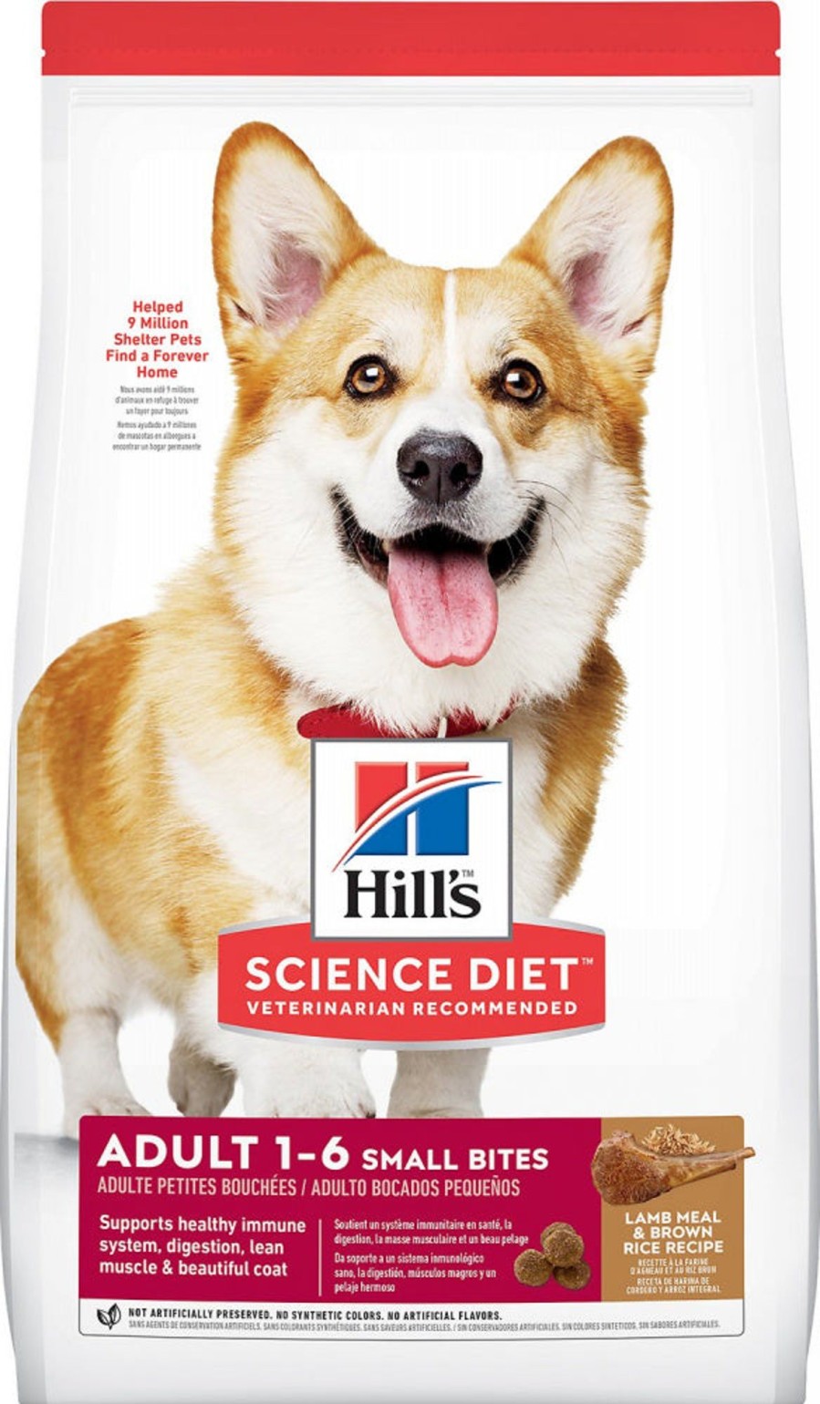 Dog Hill's Science Diet Dry Food | Hill'S Science Diet Adult Small Bites Lamb Meal & Brown Rice Recipe Dry Dog Food