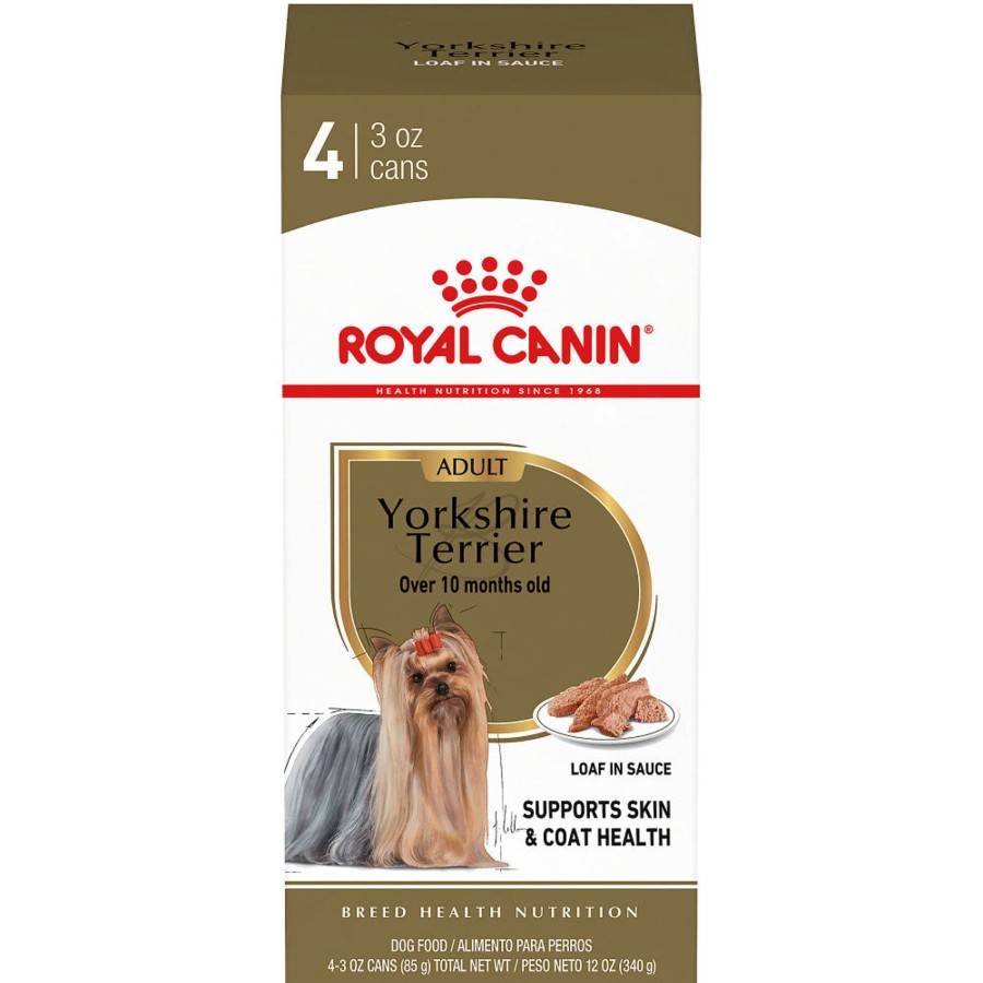 Dog Royal Canin Wet Food | Royal Canin Breed Health Nutrition Yorkshire Terrier Adult Canned Dog Food