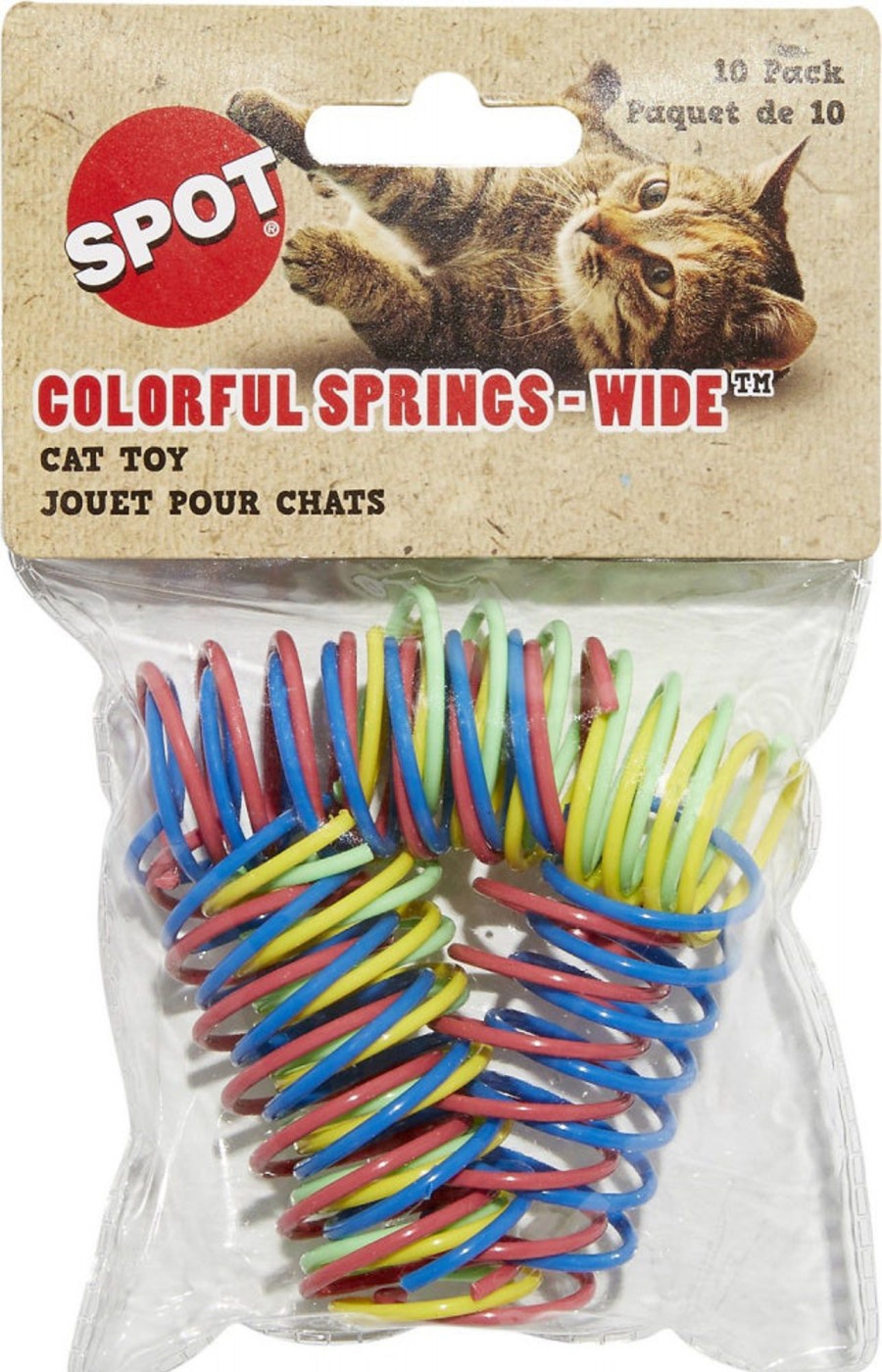 Cat Ethical Pet | Ethical Pet Colorful Springs Wide Cat Toy