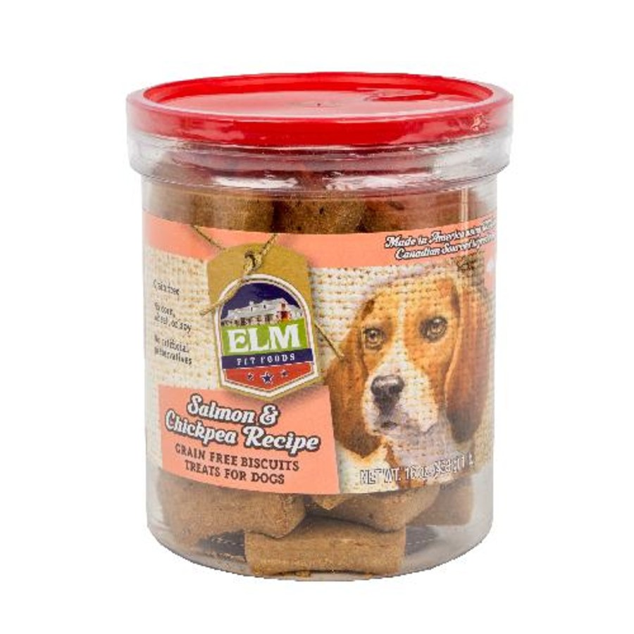 Dog Elm Pet Foods | Elm Pet Foods Salmon & Chickpea Recipe Treats