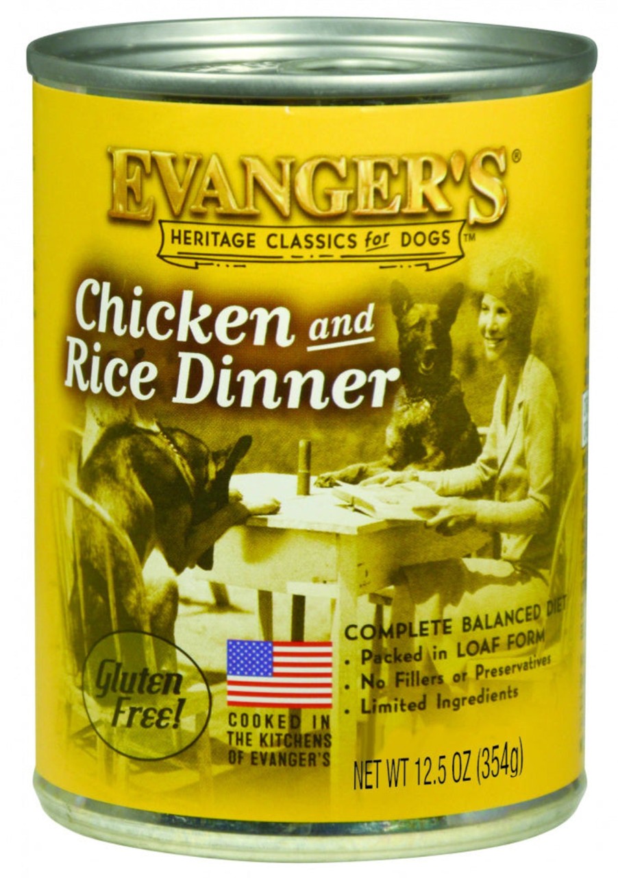 Dog Evangers | Evangers Classic Chicken And Rice Dinner Canned Dog Food