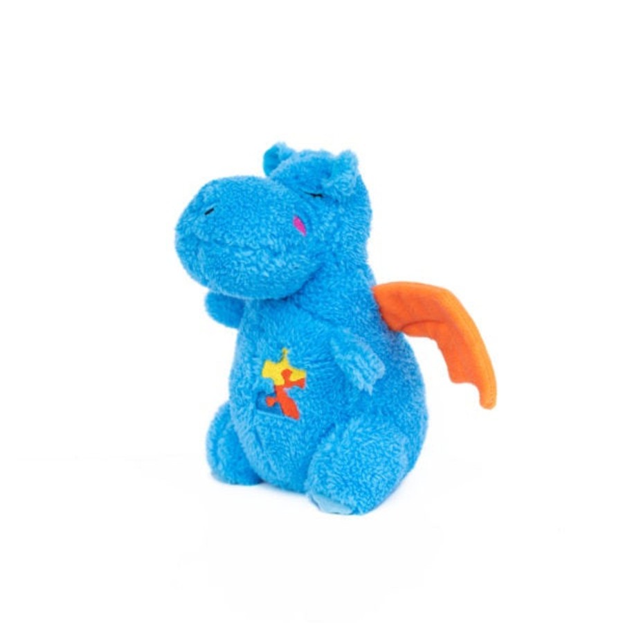 Dog ZippyPaws | Zippypaws Cheeky Chumz Drake The Dragon Plush Dog Toy