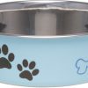 Dog Loving Pets | Loving Pets Murano Blue Bella Bowl