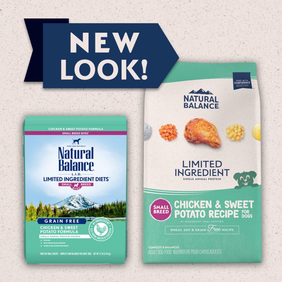 Dog Natural Balance Dry Food | Natural Balance Limited Ingredient Grain Free Chicken & Sweet Potato Small Breed Recipe Dry Dog Food