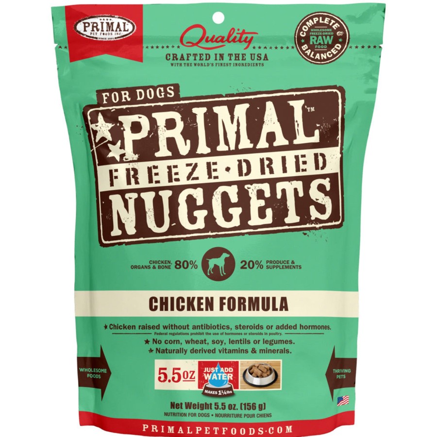 Dog Primal | Primal Freeze Dried Nuggets Grain Free Chicken Formula Dog Food