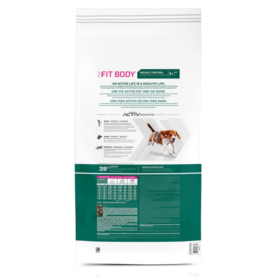 Dog EUKANUBA Dry Food | Fit Body Weight Control Medium Breed Dry Dog Food