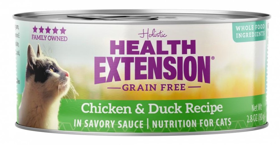 Cat Health Extension Wet Food | Health Extension Grain Free Chicken And Duck Recipe Canned Cat Food