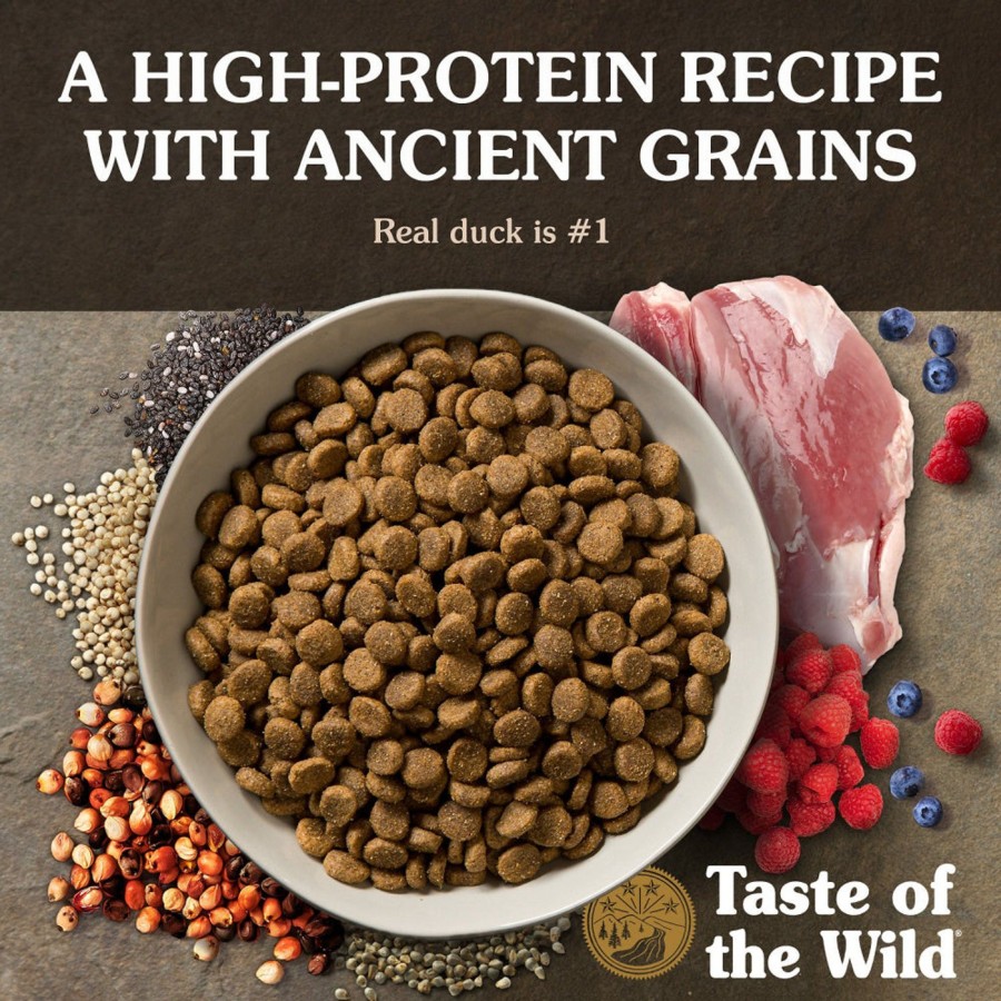 Dog Taste Of The Wild Dry Food | Taste Of The Wild Ancient Wetlands With Ancient Grains Dry Dog Food