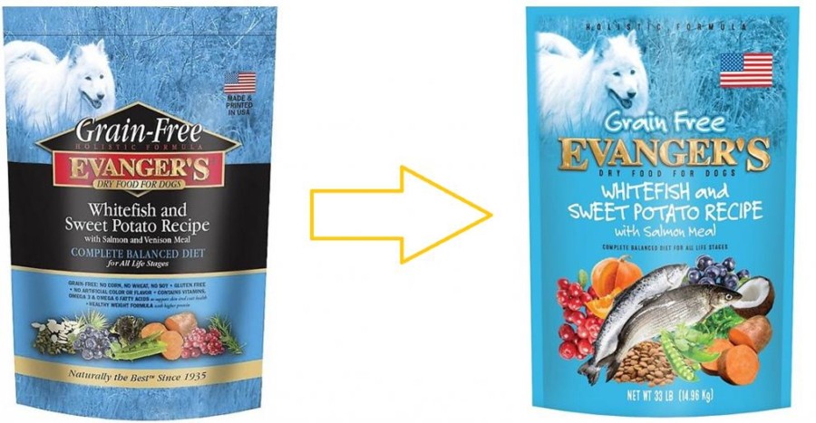 Dog Evangers Dry Food | Evangers Grain Free Super Premium Whitefish And Sweet Potato Dry Dog Food