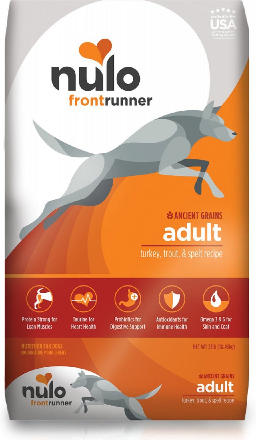 Dog Nulo Dry Food | Nulo Frontrunner Turkey, Trout & Spelt Adult Dry Dog Food