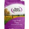 Dog NutriSource | Nutrisource Large Breed Puppy Chicken & Rice Dry Dog Food