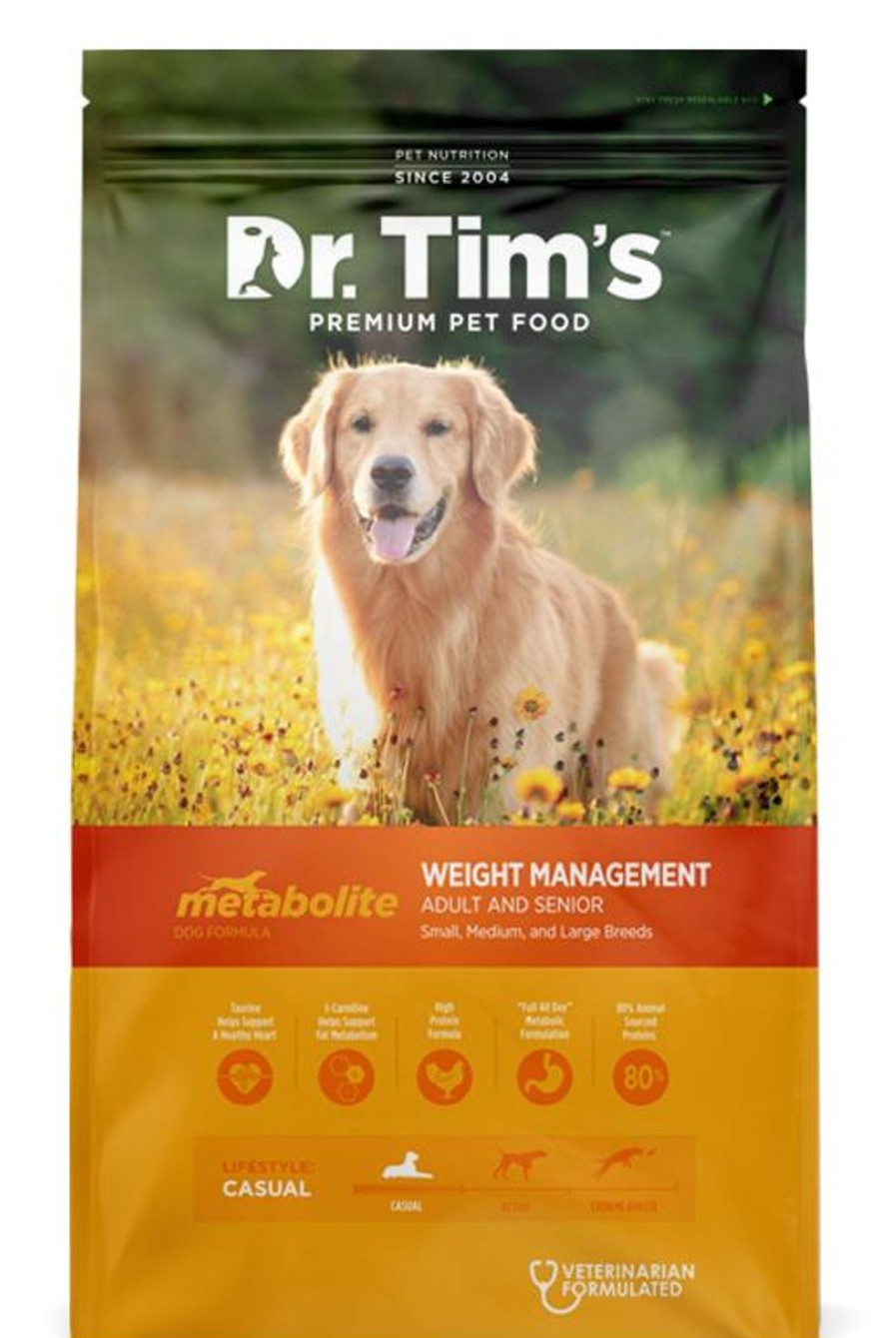 Dog Dr. Tim's | Dr. Tim'S Metabolite Weight Management Formula Dry Dog Food