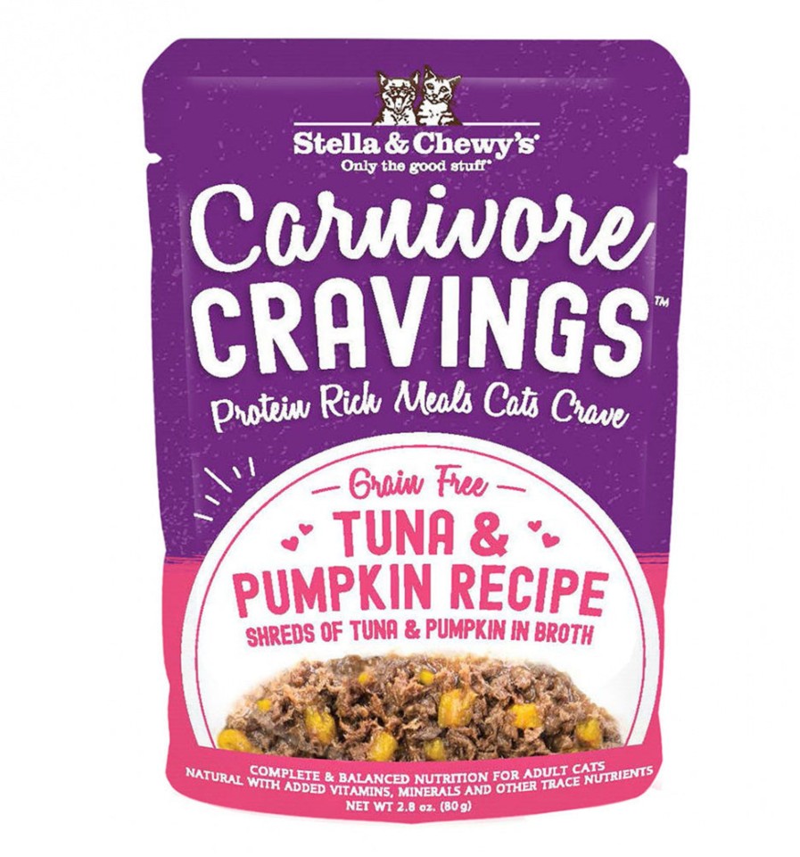 Cat Stella u0026 Chewy's Raw Natural Pet Food Wet Food | Stella & Chewy'S Carnivore Cravings Tuna & Pumpkin Recipe Wet Cat Food