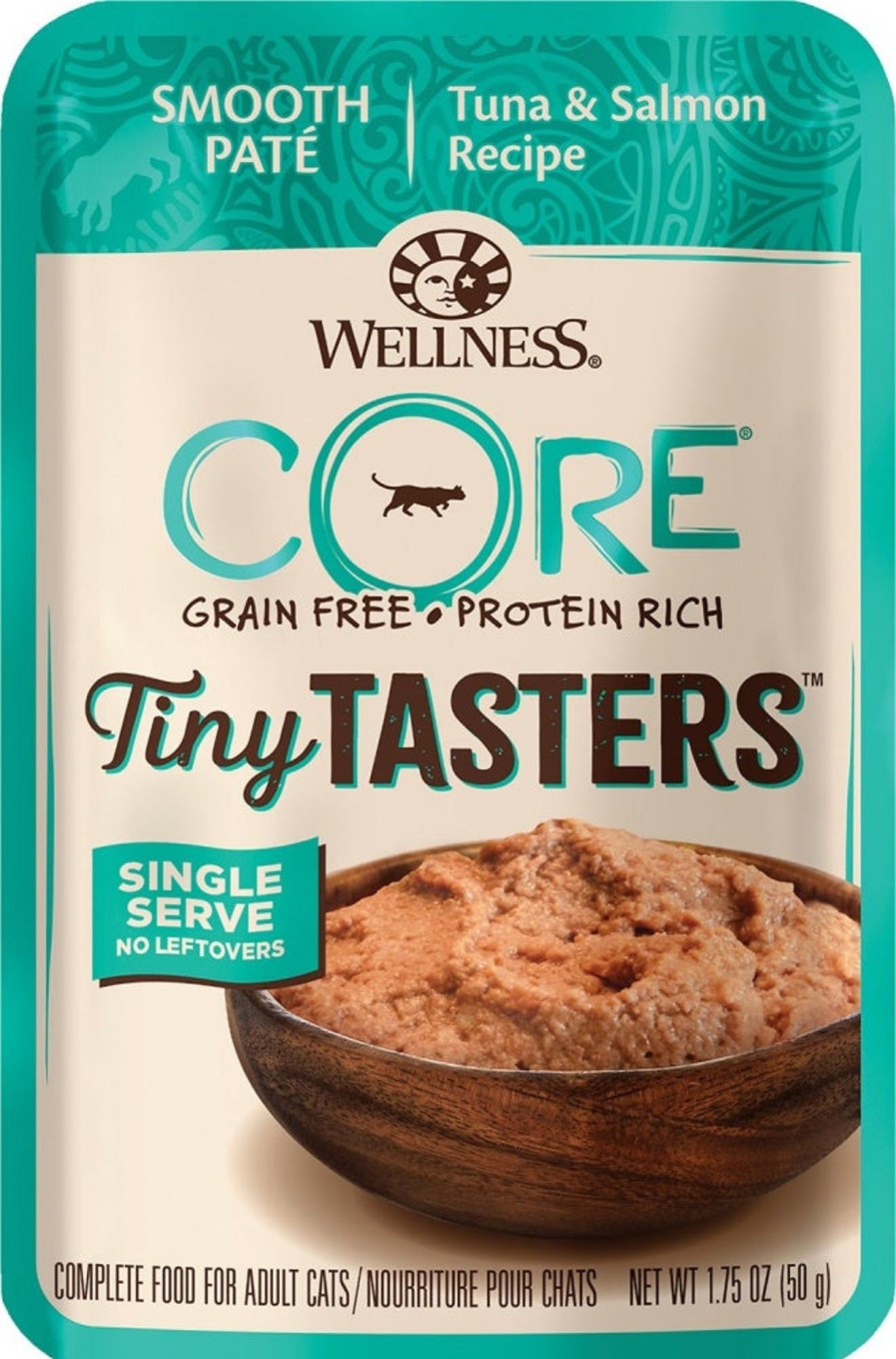 Cat Wellness Wet Food | Wellness Core Tiny Tasters Tuna & Salmon Pate Wet Cat Food