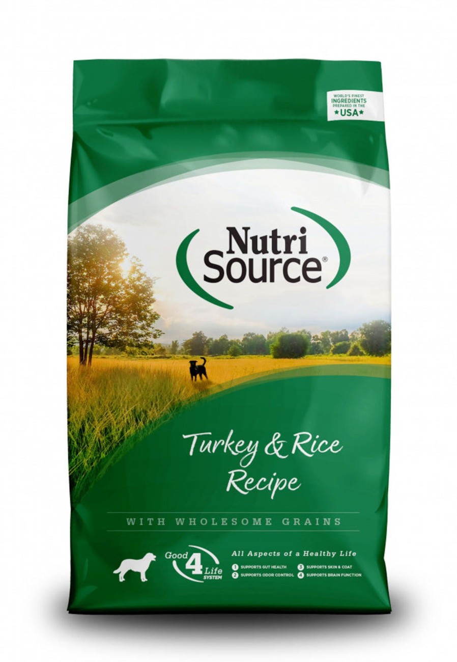 Dog NutriSource Dry Food | Nutrisource Turkey & Rice Recipe Dry Dog Food