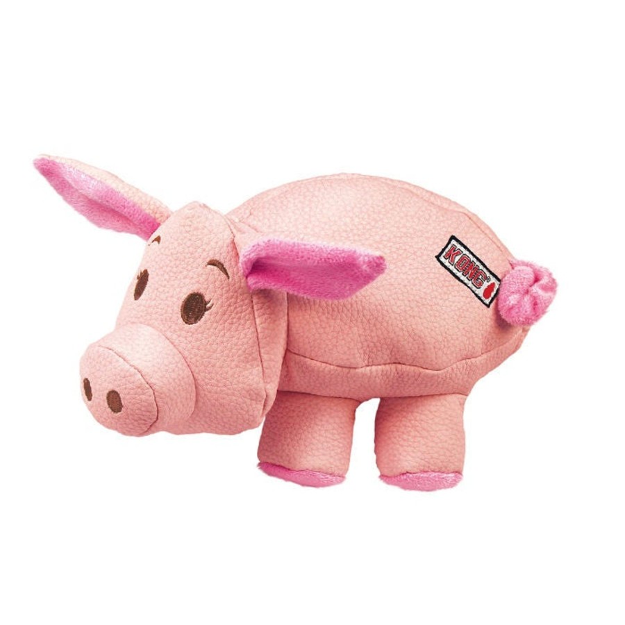 Dog KONG | Kong Phatz Pig Plush Dog Toy