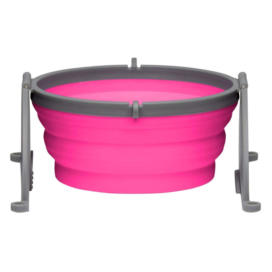 Dog Loving Pets | Loving Pets Pink Bella Travel Bowl