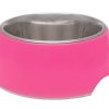 Cat Loving Pets | Loving Pets Hot Pink Retro Bowl