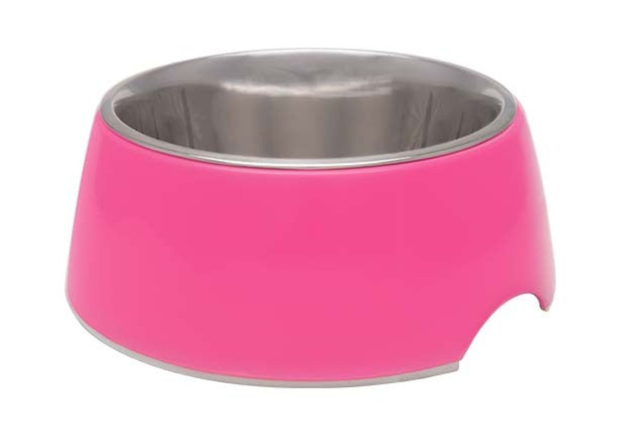 Cat Loving Pets | Loving Pets Hot Pink Retro Bowl