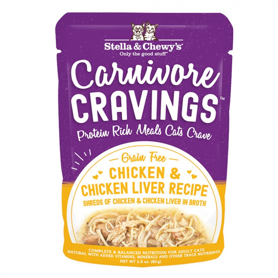 Cat Stella u0026 Chewy's Raw Natural Pet Food Wet Food | Stella & Chewy'S Carnivore Cravings Chicken & Chicken Liver Recipe Wet Cat Food