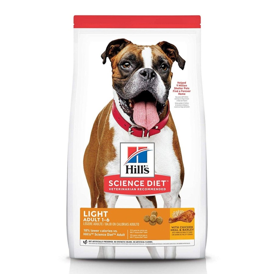 Dog Hill's Science Diet Dry Food | Hill'S Science Diet Adult Light With Chicken Meal & Barley Dry Dog Food