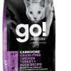 Cat Petcurean Dry Food | Petcurean Go! Solutions Carnivore Grain Free Chicken, Turkey, & Duck Recipe Dry Cat Food