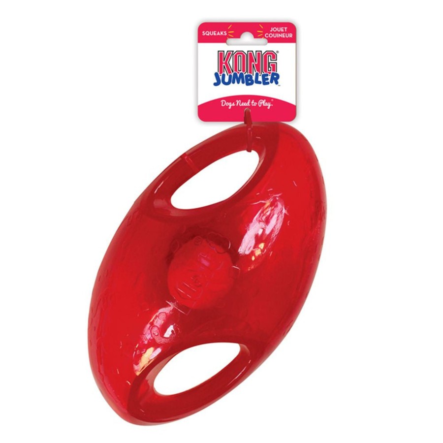 Dog KONG | Kong Jumbler Football Dog Toy