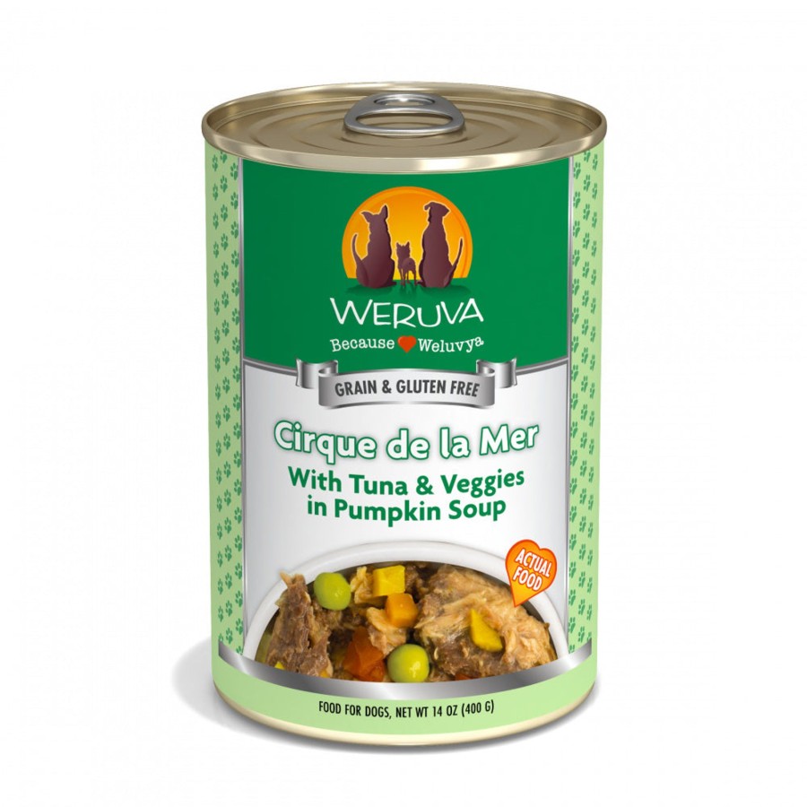 Dog Weruva Wet Food | Weruva Cirque De La Mer With Tuna & Veggies In Pumpkin Soup Canned Dog Food