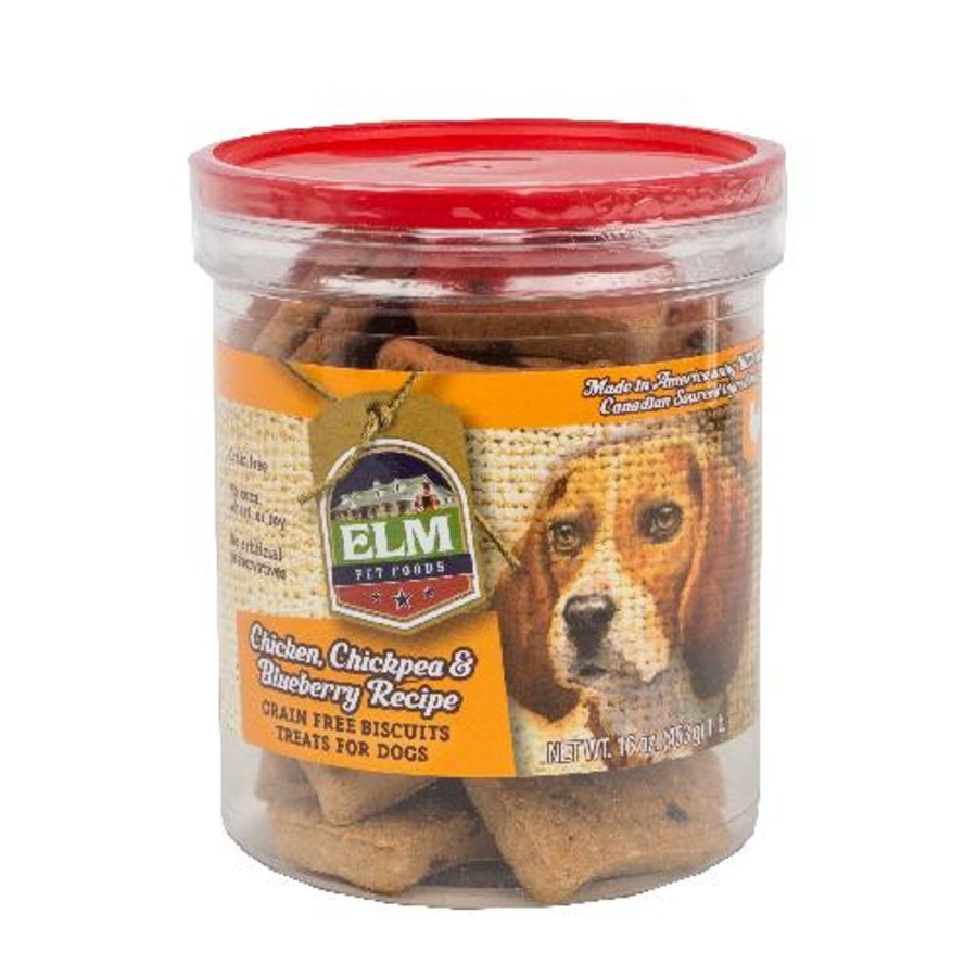 Dog Elm Pet Foods | Elm Pet Foods Chicken, Chickpea & Blueberry Recipe Treats