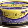 Cat Earthborn Holistic Wet Food | Earthborn Holistic Grain Free Chicken Fricatssee Canned Cat Food