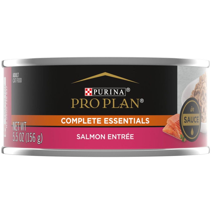 Cat Purina Pro Plan Wet Food | Purina Pro Plan Salmon Entree In Sauce Canned Cat Food