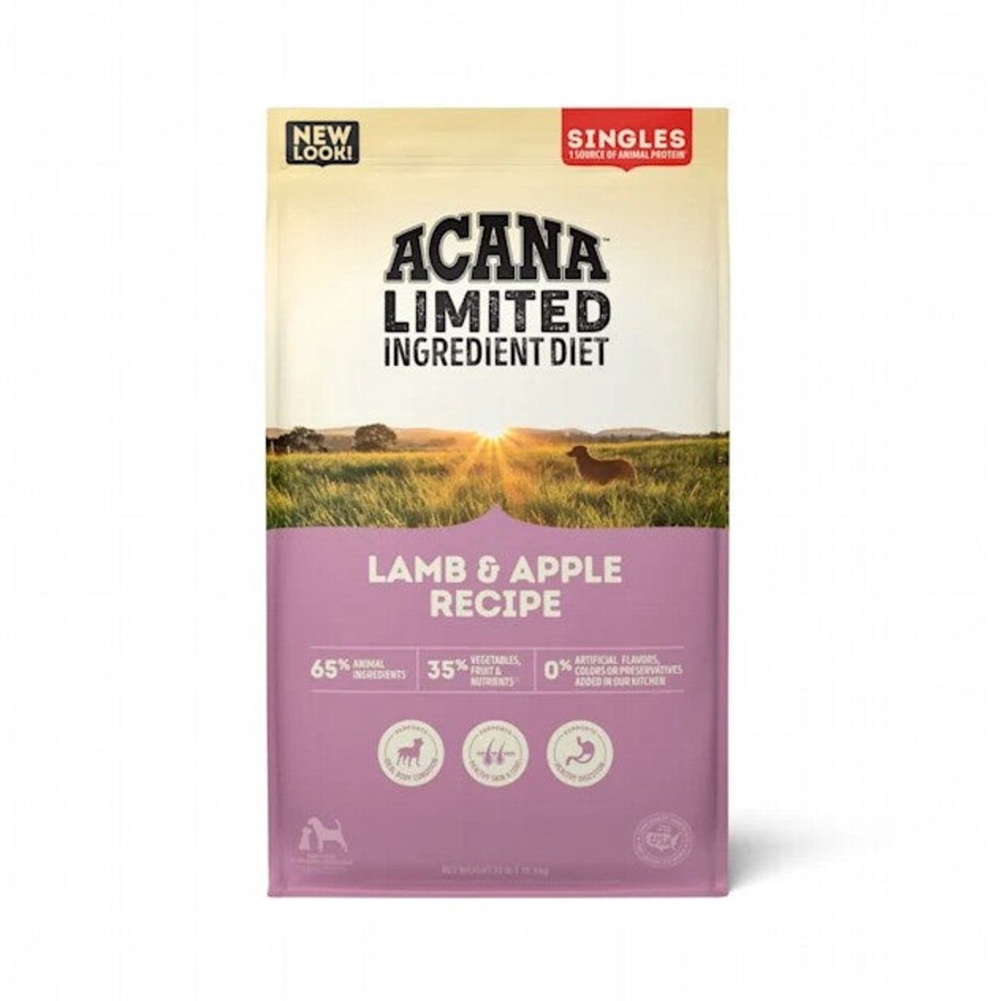 Dog ACANA Dry Food | Acana Singles, Lamb & Apple Recipe, Limited Ingredient Diet Dry Dog Food