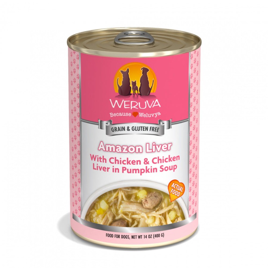 Dog Weruva | Weruva Amazon Liver With Chicken, Chicken Liver & Pumpkin Soup Canned Dog Food