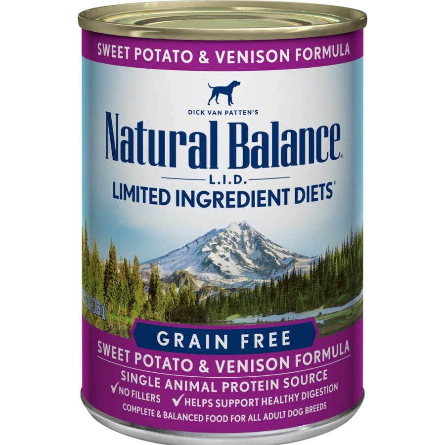 Dog Natural Balance | Natural Balance L.I.D. Limited Ingredient Diets Sweet Potato & Venison Canned Dog Food