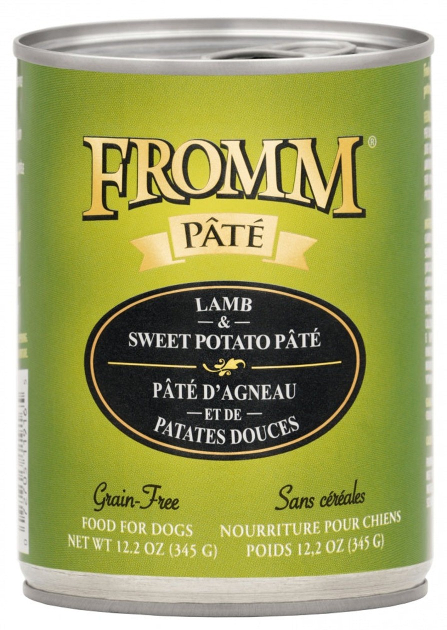 Dog Fromm Wet Food | Fromm Lamb & Sweet Potato Pate Grain Free Canned Dog Food