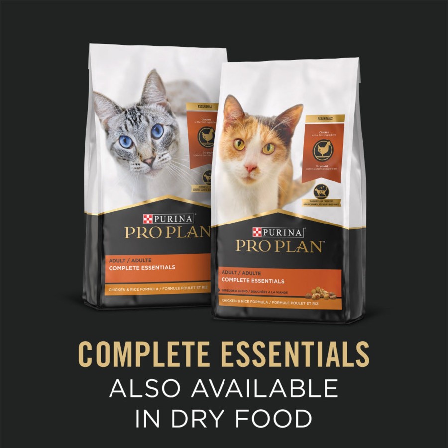 Cat Purina Pro Plan Wet Food | Purina Pro Plan Savor Adult Seafood Stew Entree In Sauce Canned Cat Food