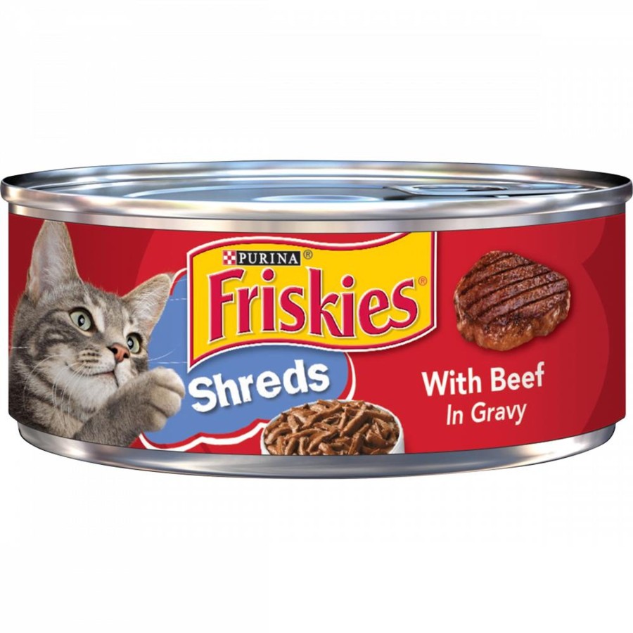 Cat Friskies Wet Food | Friskies Shredded Beef Canned Cat Food