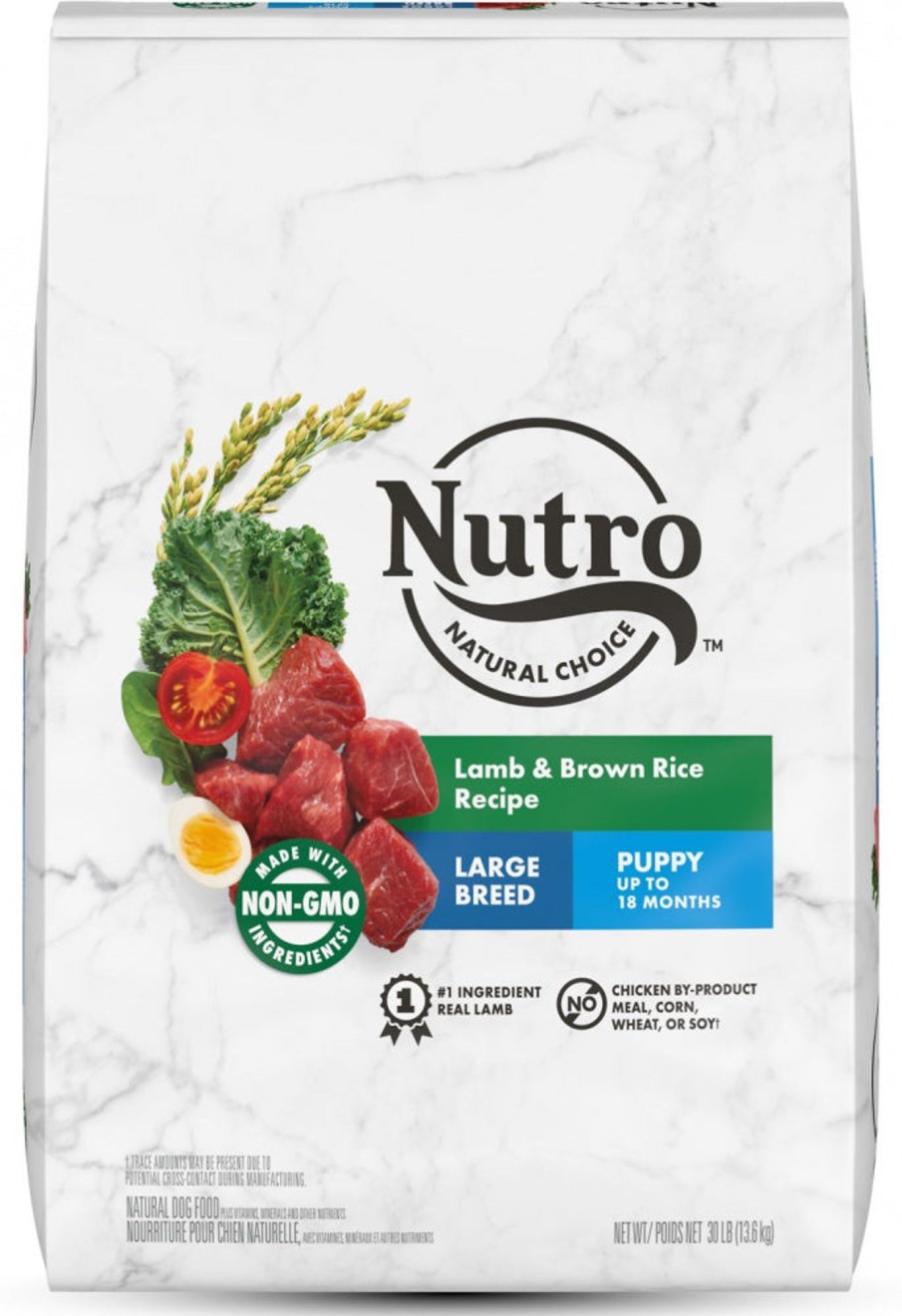 Dog Nutro Dry Food | Nutro Wholesome Essentials Large Breed Puppy Pasture-Fed Lamb & Rice Dry Dog Food